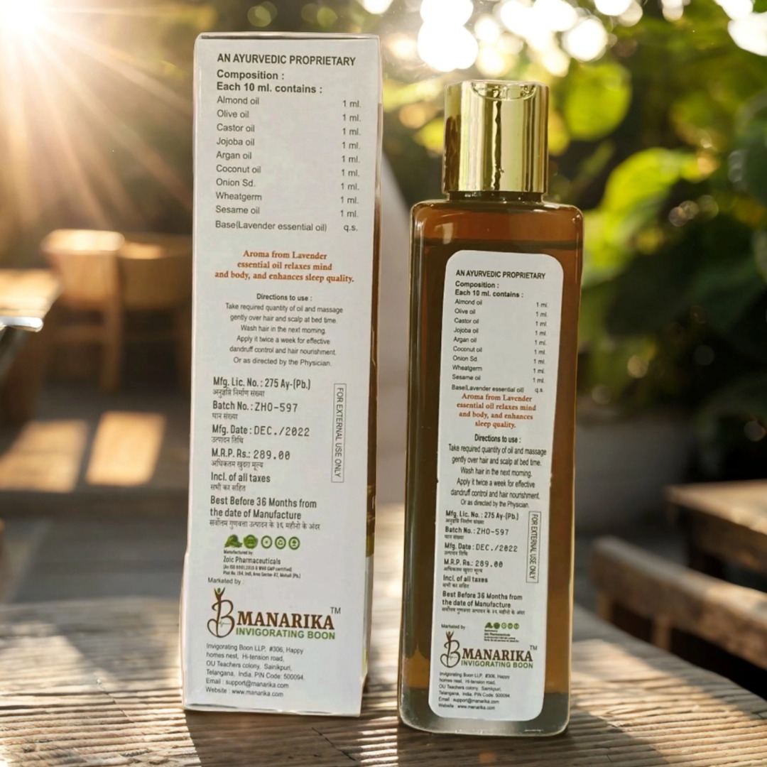 HERBAL HAIR OIL (200ml) - Image 2